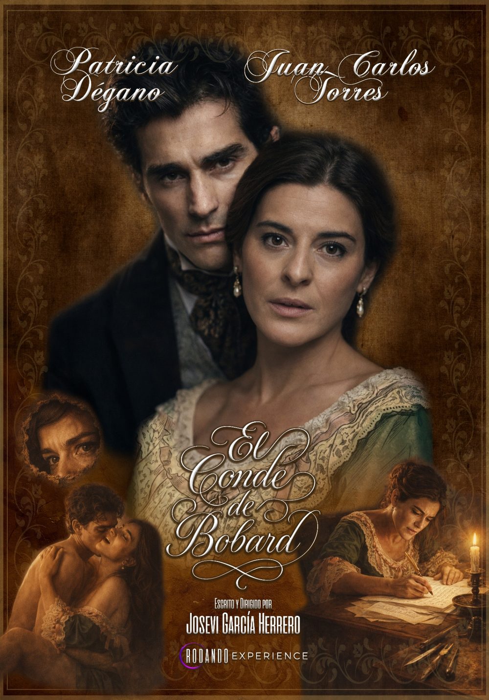 Cartel del cortometraje El Conde de Bobard producido por RODANDO Experience